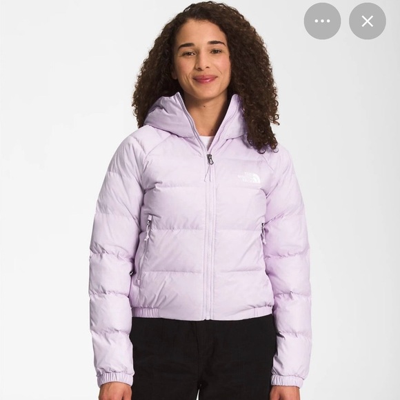 The North Face Jackets & Blazers - The North Face Hydrenalite Down Hoodie Small Lavender Semi Cropped Puffer EUC